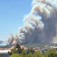 Çanakkale yangını son durum